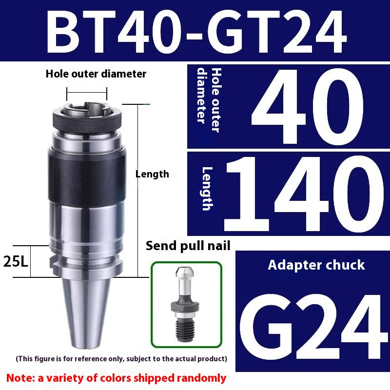 1078-BT40 toolholder CNC machining center CNC tool tapping tapping floating telescopic overload protection G12 collet 24 Shandong Denso Pricision Tools Co.,Ltd.